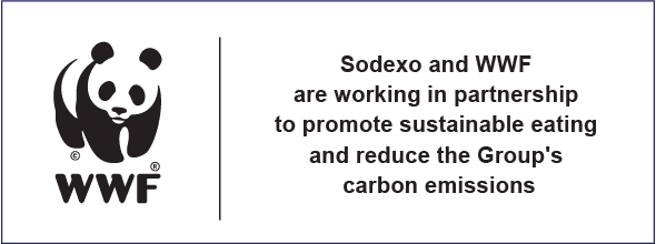 Sodexo et WWF sont partenaires pour promouvoir une alimentation responsable et réduire l'empreinte carbone du groupe