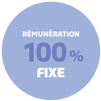 RÉMUNÉRATION 100 % Fixe 