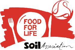Logo : Food for life, soil association